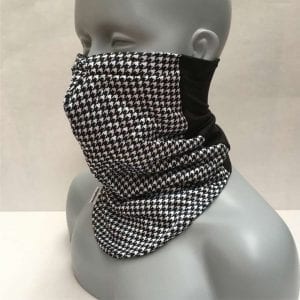 facegaiter MK3 - Houndstooth Black/White