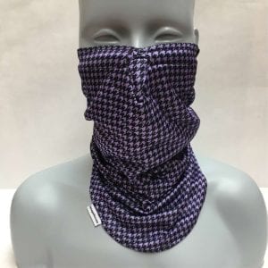 facegaiter MK3 - Houndstooth Lavender/Black