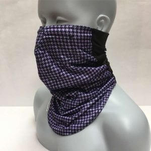 facegaiter MK3 - Houndstooth Lavender/Black